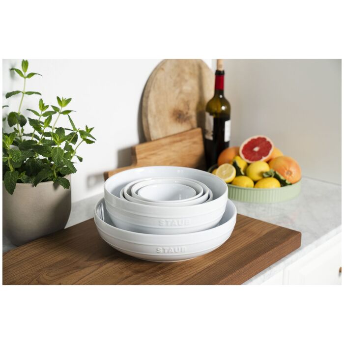 Набір мисок з вакуумними кришками, 4 предмети, білий Fresh & Save Zwilling