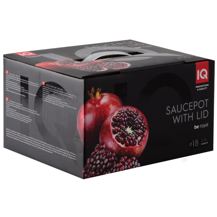 Каструля IQ Be Royal 18 см (2.1 л) (7046693)