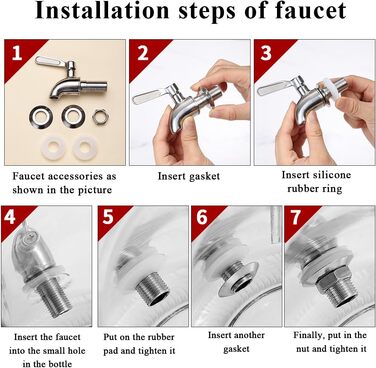 Диспенсер для напоїв з краном 5,5 л Evanda