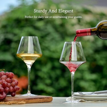 Набор бокалов для красного вина 4 шт 480 мл BACLIFE