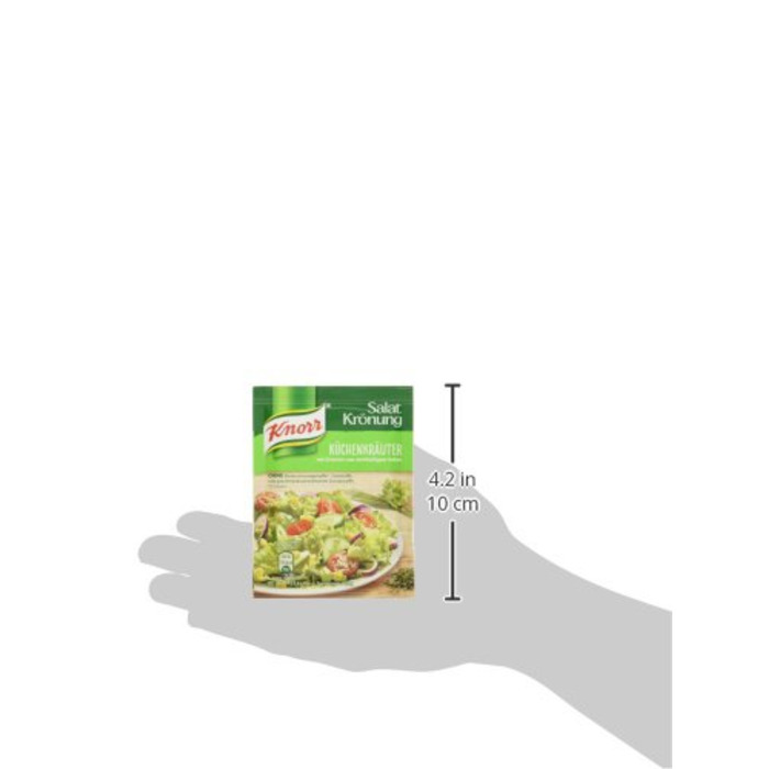 Заправка для салату Knorr з травами для смачної заправки з натуральних інгредієнтів* 15 шт., 5 шт.