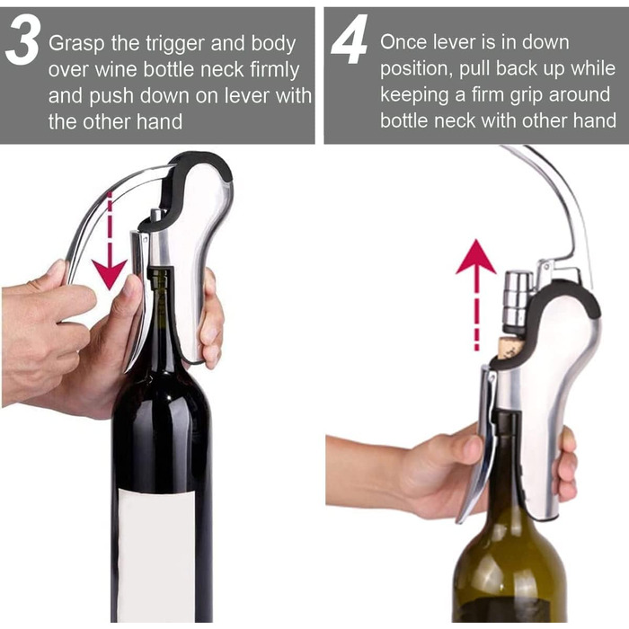 Відкривачка для пляшок з нержавіючої сталі з вбудованим ножем KAYCROWN