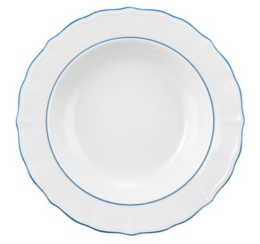 Набір тарілок на 6 персон, 12 предметів, Sonate Blue Lines Seltmann Weiden