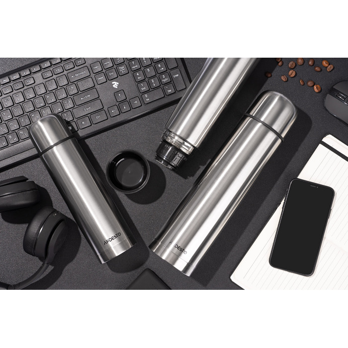 ARDESTO Thermos Easy Travel 750 мл, нержавеющая сталь