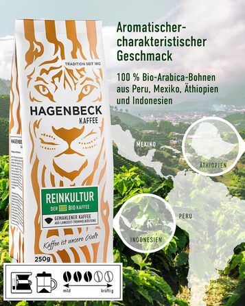 Кава - Кав&39ярня - Смажена кава - Мелені кавові зерна - 250 г - 100 арабіка - Ароматна - Традиційна кавова суміш (Подарунковий набір (4 упаковки), 250 г (4 упаковки))