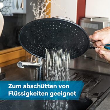 Силіконова сковорідки із захистом від бризок до 30 см Netrox