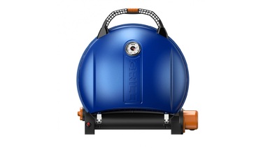 КОМПЛЕКТ Портативний переносний газовий гриль O-GRILL 900, синій + шланг в подарунок! Код: 011683