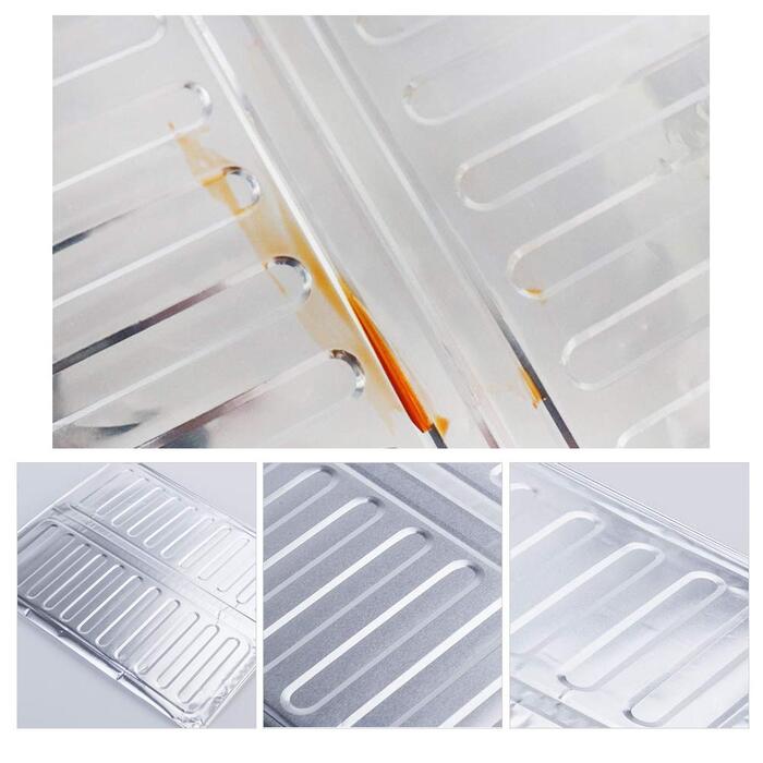 Складной кухонный защитный экран из алюминиевой фольги Yosoo