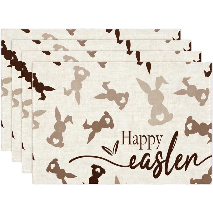 Набір з 4 серветок для столу 32 х 45 см Luzzxfa