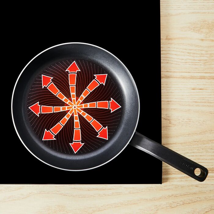 Сковорода для млинців Tefal So' Light, 25см, алюміній, бакеліт, чорний