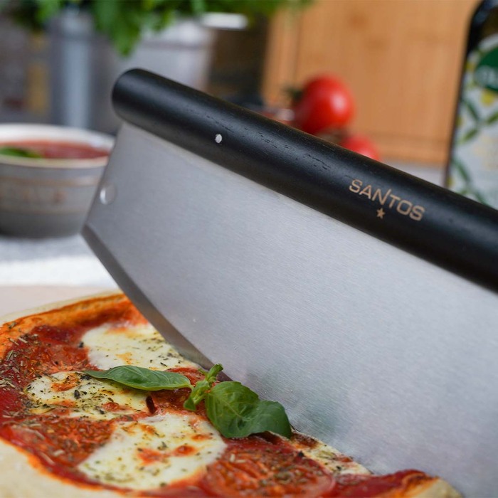 Нож для пиццы 35 см, нержавеющая сталь, Santos