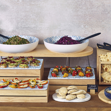 Дошка для подачі 80*32 см, Hevea Wood, GenWare