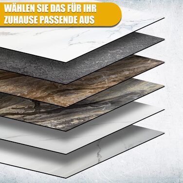 Стінові панелі AS Country Stone під мармур 60x120 см ПВХ-облицювання стіни з пластикових панелей для кухні, ванної кімнати тощо Панель кухонного фартуха (4 шт., Arebesceto Grigio)