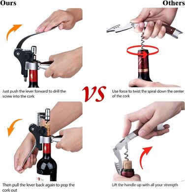 Подарунковий набір для вина 5 предметів TFORT