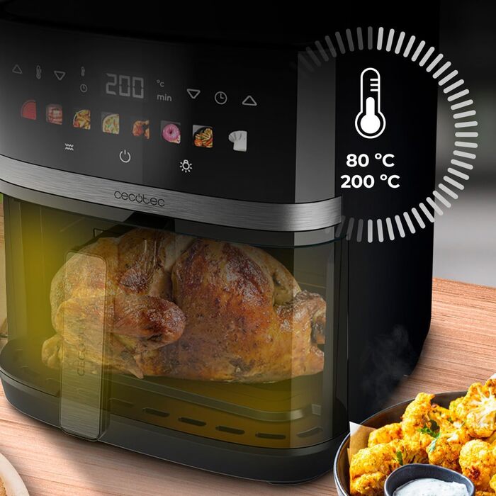 Мультипіч 8 л, Cecofry&Grill Duoheat 8000 Hot Cecotec