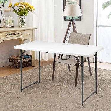 Складной кемпинговый стол белый RELAX4LIFE