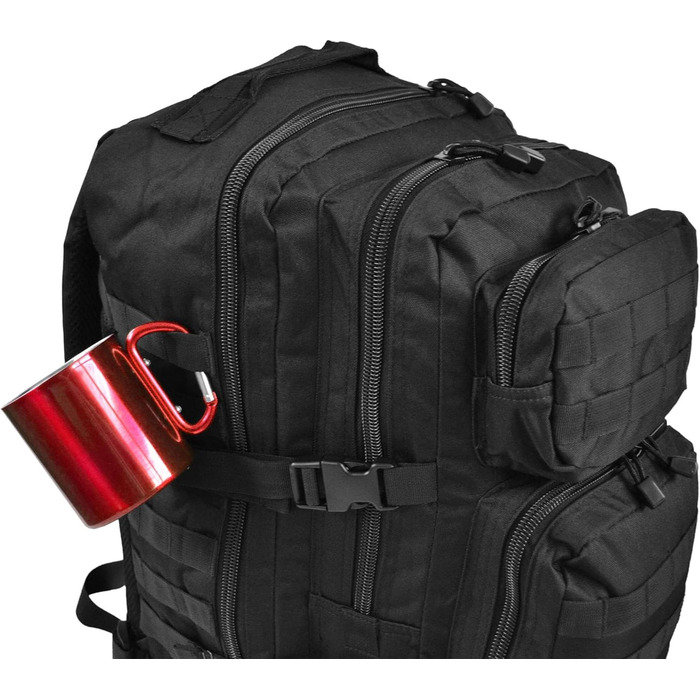 Набір туристичного посуду 6-предметів червоний normani