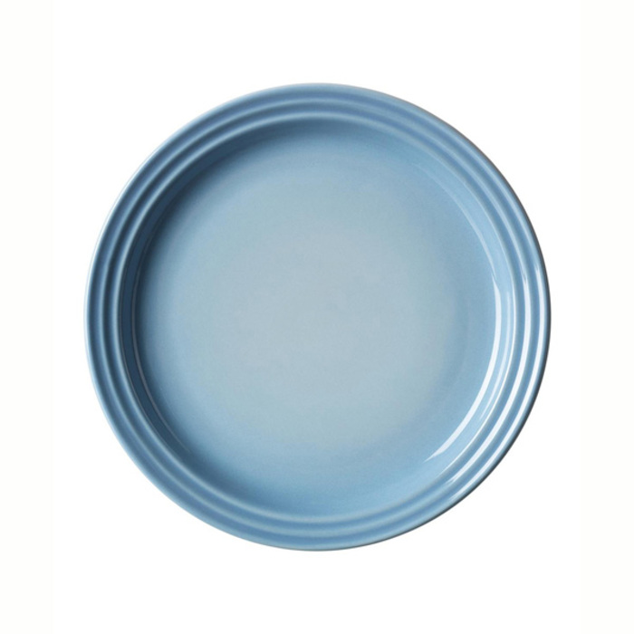 Тарелка 18 см, голубая Le Creuset