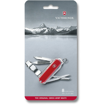 Нож швейцарский 8 функций, 65 мм, Victorinox NailClip