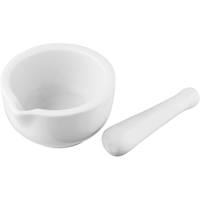 Ступка з товкачем 12 х 6,5 см, білі Fackelmann