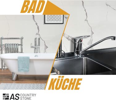 Стінові панелі AS Country Stone під мармур 60x120 см ПВХ-облицювання стіни з пластикових панелей для кухні, ванної кімнати тощо Панель кухонного фартуха (, Лофт)