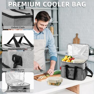 Складна термосумка 20 л Zikenis