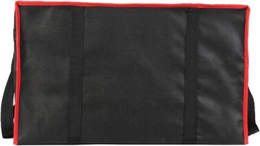 Великі ізольовані харчові контейнери, складна конструкція, термозберігання, водонепроникні, кемпінговий посуд, незамінний, міцна термосумка для пікніка, червона