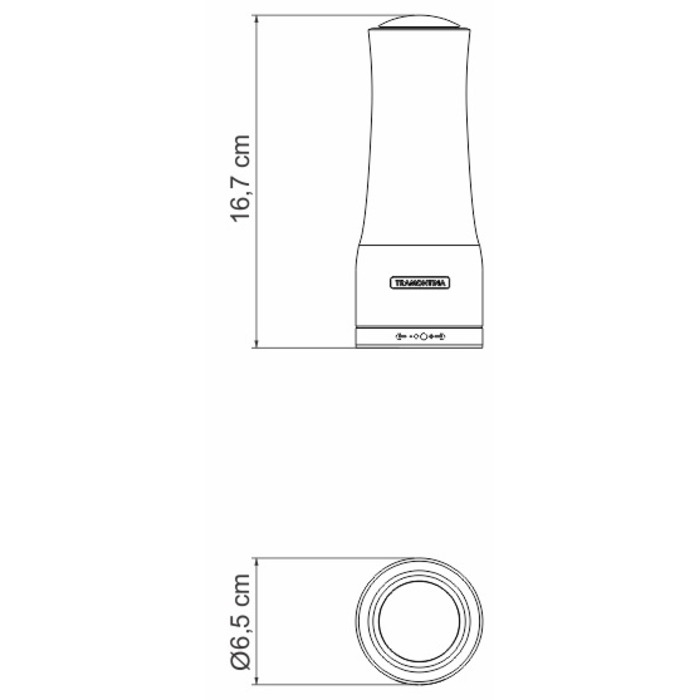 Мельница для специй TRAMONTINA Realce Бамбук (6747182)
