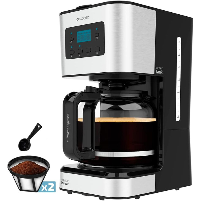 Кофемашина на 12 чашек 980 Вт Coffee 66 Smart Plus Cecotec