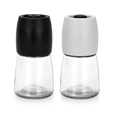 Набір млинів для солі та перцю Fissman 2х130 мл керамічний механізм (8080)