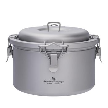 Ультралегкий титановий туристична каструля 3,2 л Boundless Voyage