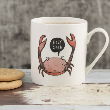 Кухоль CreativeTops HOLY CRAB Everyday Home, фарфор, 300 мл