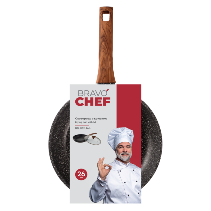 Сковорода Bravo Chef 26 см (7133036)