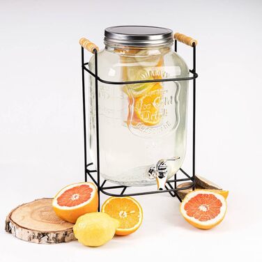 Диспенсер для напоїв з краном 8 л SUPERBUTELKI.PL