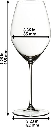Піно Нуар Старого Світу, набір келихів для червоного вина з 2 предметів, кришталевий келих (набір з 2 шт. ), 6449/07 Riedel Veritas