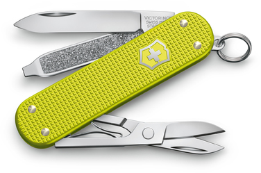 Нож швейцарский 5 функций, 58 мм, Victorinox Classic SD Electric Yellow