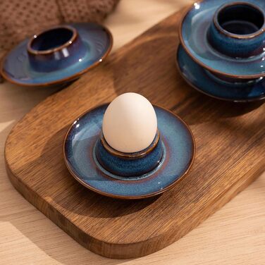 Порцелянові підставки для яєць 4 шт Bluweet