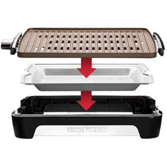 Гриль Russell Hobbs George Foreman 25850-56 Smokeless BBQ Grill