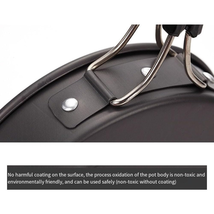 Набір туристичного посуду 5 предметів Hasaller