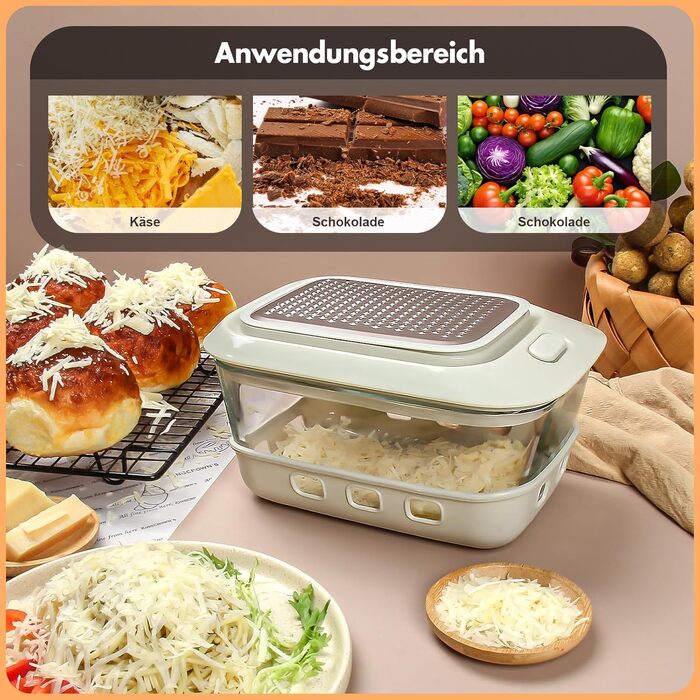 Терка для сыра с контейнером и крышкой COOK A FUTURE