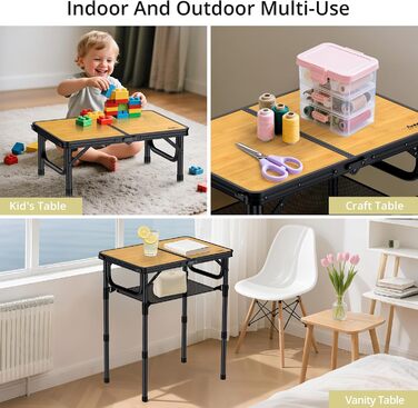 Складной кемпинговый столик 58х40 см Anbte