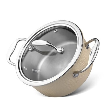 Кастель Fissman BRIGITTE 18x8,5 см/2 л с крышкой (5461)