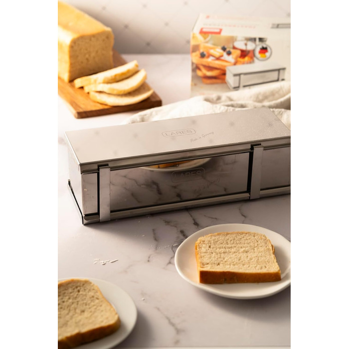 Форма для тостів з нержавіючої сталі з роздільником 30 x 10 x 9 см Lares