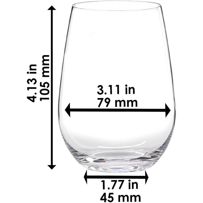 Келих без ніжки для білого вина 375 мл O To Go, O Wine Tumbler Riedel