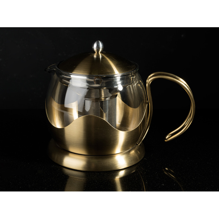 Чайник заварювальний CreativeTops Le Teapot, золотий, 1200 мл