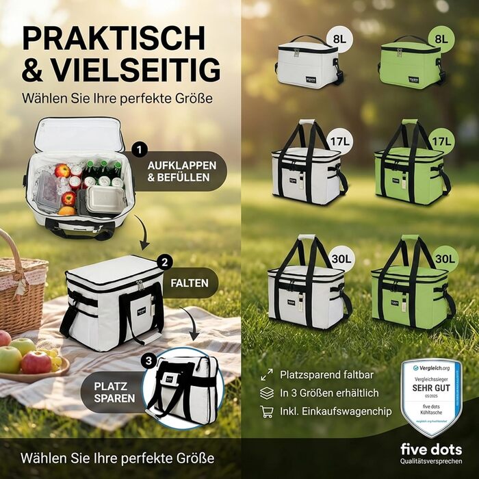 Термосумка 30 л five dots