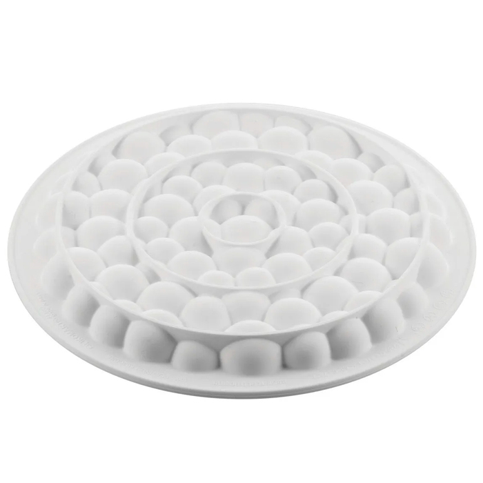 KIT TARTE RING BUBBLE D190 MM Форма силіконова Ø 170 h 20 мм + 1 кільце (Ø 190 h 20 мм) - 1 форма в