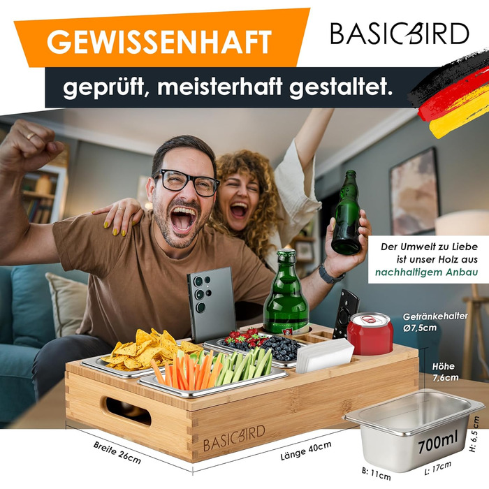 Органайзер для снеков BASICBIRD