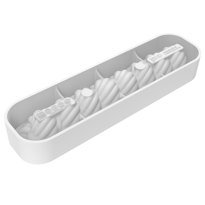 KIT CASHMERE 620 Набір силіконових форм 2 шт основа - 240х50 h 35 мм 410 мл, верх - 232,3х46,5 h 32