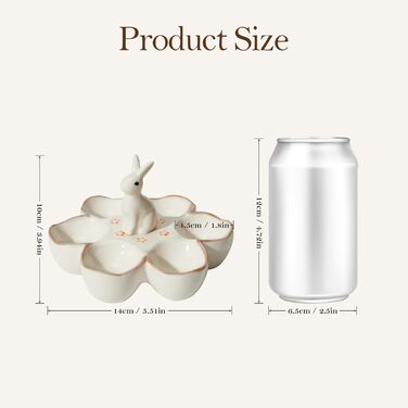 Керамічних підставка для яєць у формі великоднього зайчика DN DECONATION